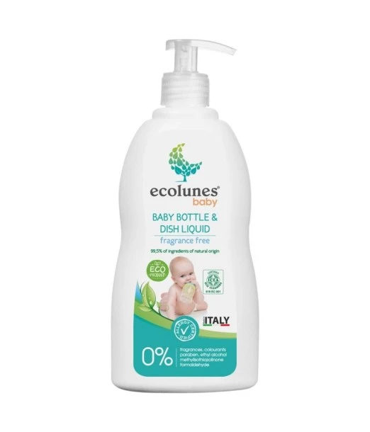 Ecolunes ecological hypoallergenic baby bottle washing liquid 500 ml