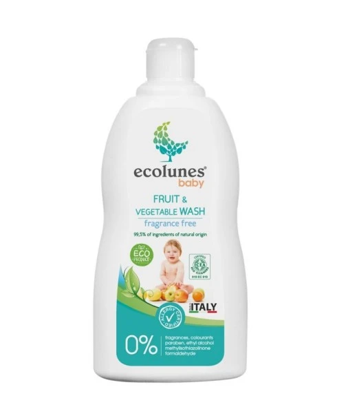 Ecolunes Fruit and Vegetable Cleaner Ecological and Hypoallergenic 500ml