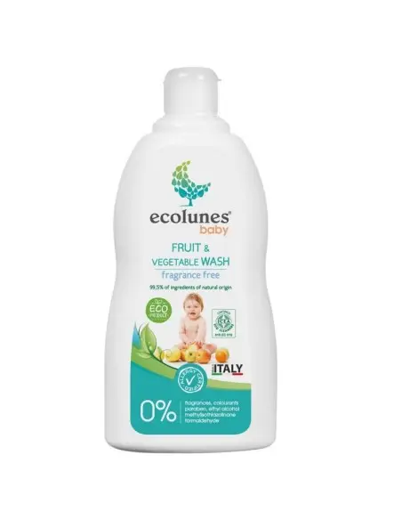 Ecolunes Fruit and Vegetable Cleaner Ecological and Hypoallergenic 500ml