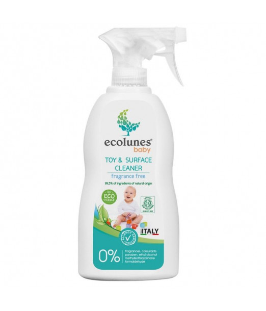 Spray Nettoyant Jouets et Surfaces pour Bébé Écologique Et