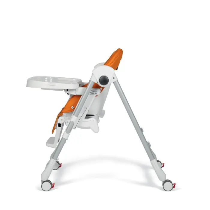 Chaise Haute Prima Pappa Follow Me Arancia Peg Perego