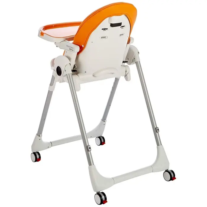 Chaise Haute Prima Pappa Follow Me Arancia Peg Perego