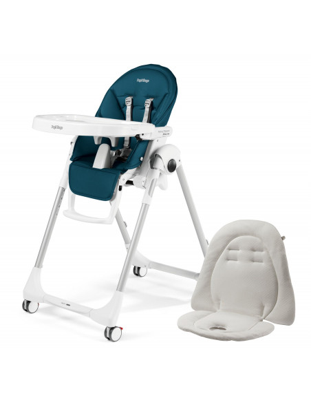 Chaise Haute Prima Pappa Follow Me Petrolio Peg Perego