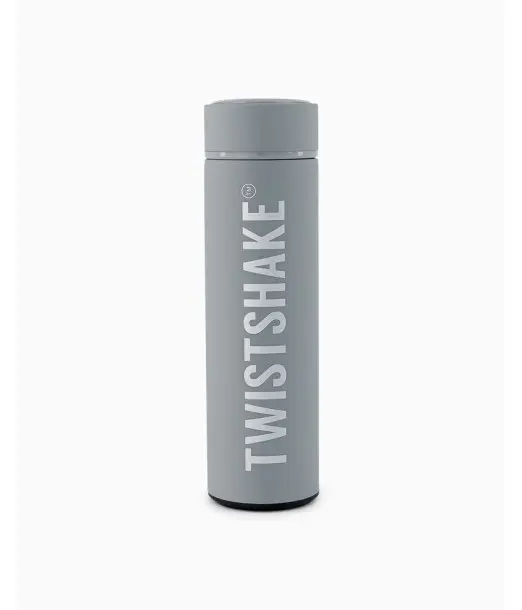 Bouteille Isotherme 420ml Twistshake Gris - TwistShake Maroc