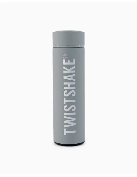 Bouteille Isotherme 420ml Twistshake Gris - TwistShake Maroc