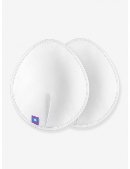 Coussinets d'allaitement lavables Lansinoh x4 blancs - Lansinoh
