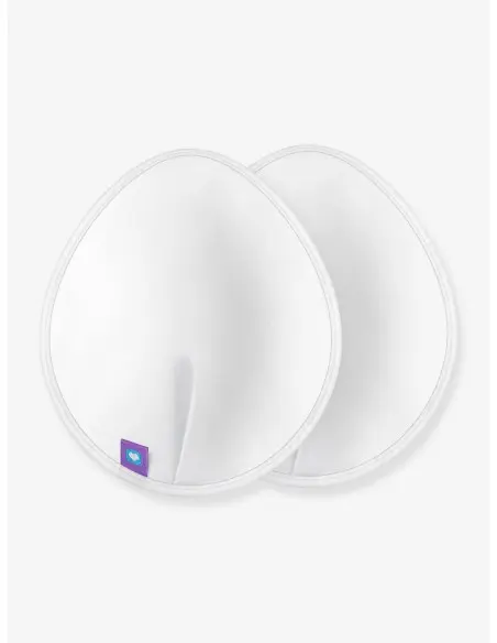 Lansinoh washable breastfeeding pads, pack of 4, white