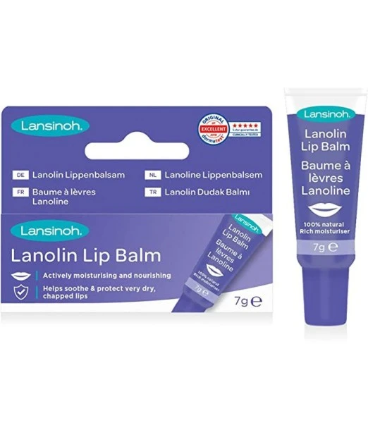 Lansinoh 100% natural lanolin lip balm