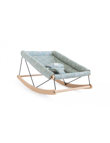 Transat bébé Nobodinoz Growing Green White Gatsby Antique Green