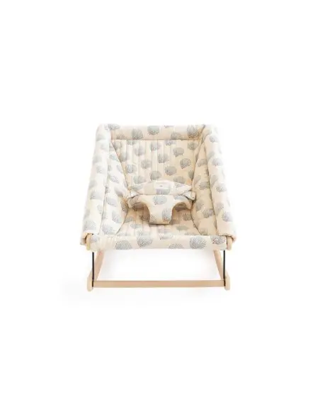 Transat bébé Nobodinoz Growing Green Blue Gatsby Cream -