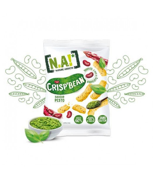 Chips Crisp'Bean Pesto Nature Addicts NA! -  Maroc