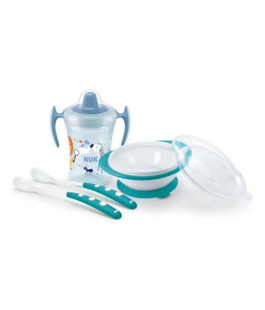 Set Repas Nuk Bleu 6m+ - Nuk Maroc