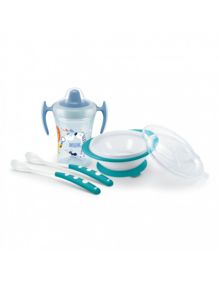 Set Repas Nuk Bleu 6m+ - Nuk Maroc