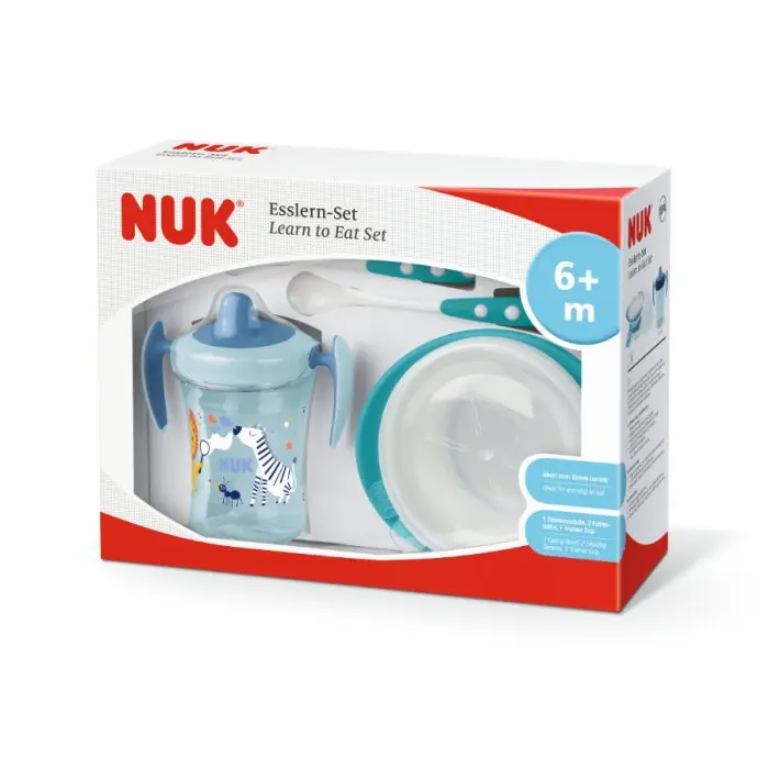 Set Repas Nuk Bleu 6m+ - Nuk Maroc