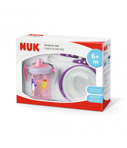 Set Repas Nuk Rose 6m+ - Nuk Maroc 2