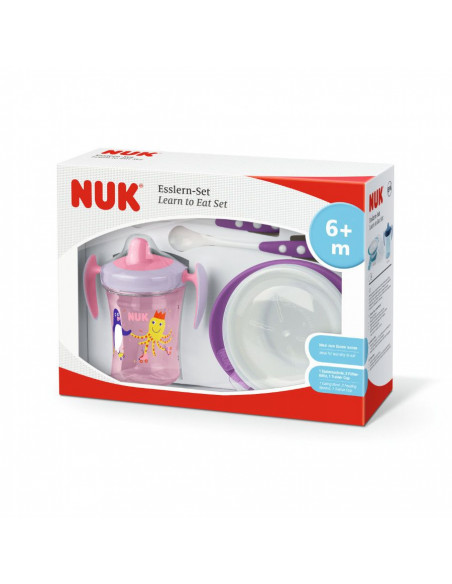 Set Repas Nuk Rose 6m+ - Nuk Maroc