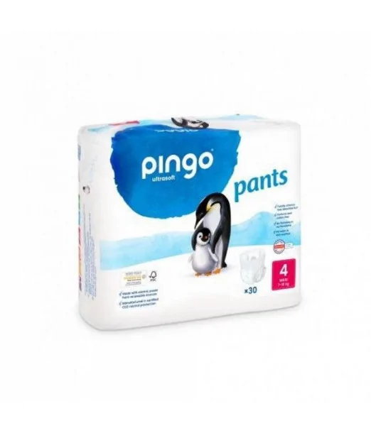 Couches-culottes Pingo Taille 4 (7-18kg) 30unités - Pingo Maroc