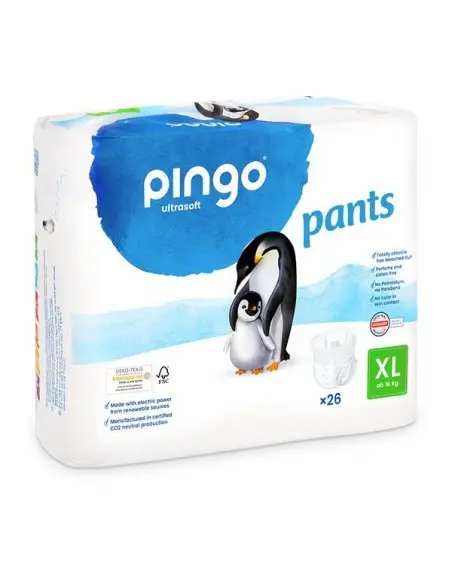 Couches-culottes Pingo Taille XL (16+ kg) 26unités - Pingo Maroc