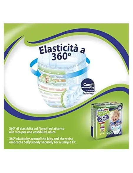 Couches-Culottes Babylino Taille 6 (13-18kg) 23unités -