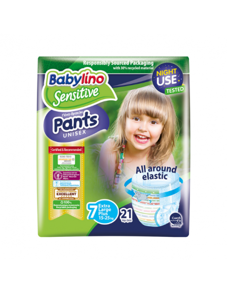 Couches-Culottes Babylino Taille 7 (15-25kg) 21unités -