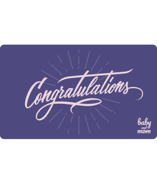 Gift card "Congratulations" from 500 MAD