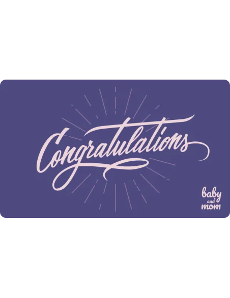 Gift card "Congratulations" from 500 MAD