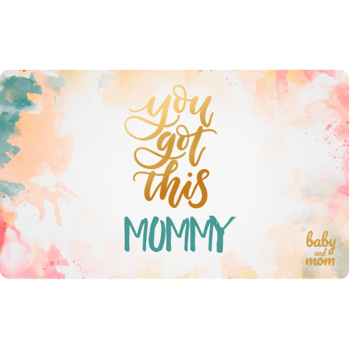 Carte Cadeau "You Got This Mommy" à partir de 500 MAD - Maroc