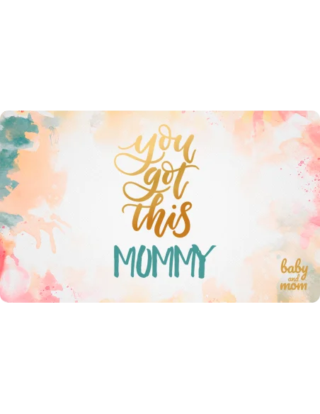 Gift Card "You Got This Mommy" from 500 MAD