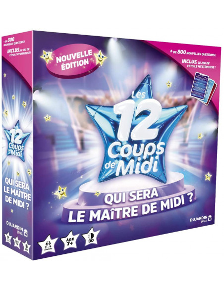 Jeu de société 12 coups de midi Dujardin 7ans+ - Maroc