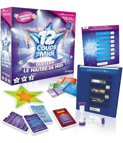 Jeu de société 12 coups de midi Dujardin 7ans+ - Maroc 2