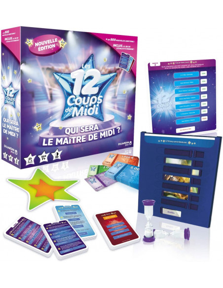 Jeu de société 12 coups de midi Dujardin 7ans+ - Maroc