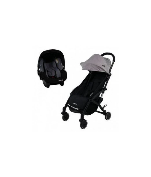 2-in-1 Nania Lili combination stroller + BeOne Group 0+ seat