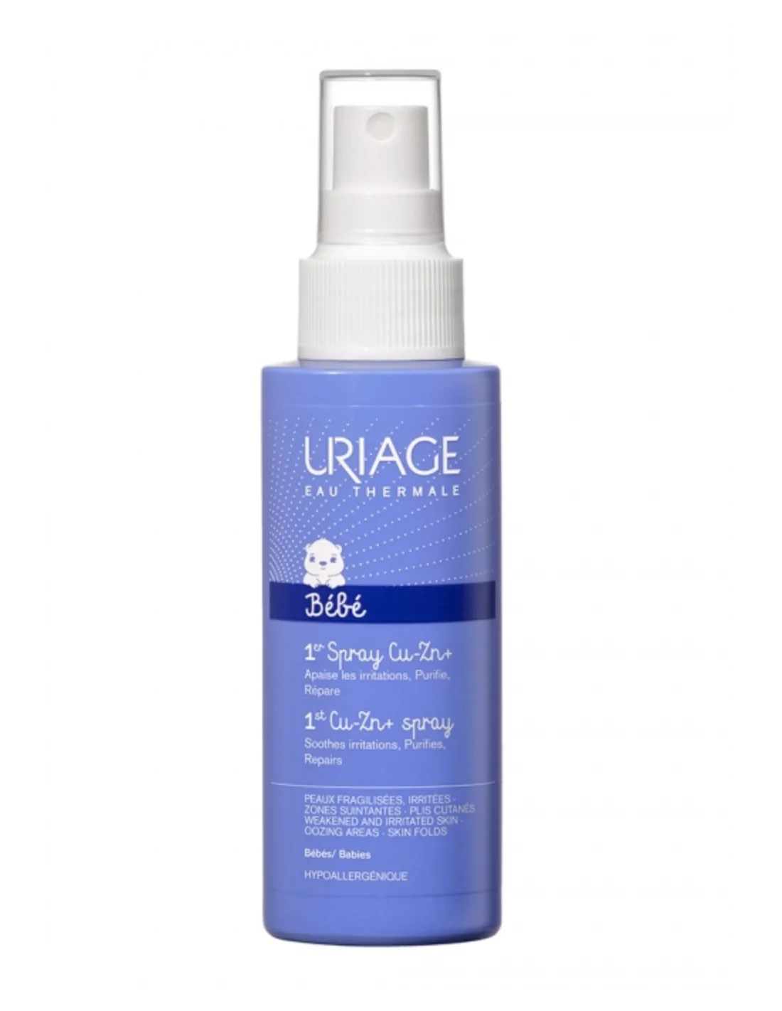 EAU THERMALE - Spray Nasal 100% Eau Thermale d'Uriage - Les soins - Uriage