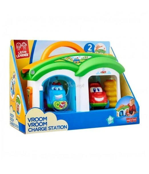 Service station with toy cars Hap-p-kid 12m+