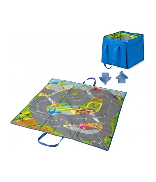 Miniland car track play mat (100 x 100 cm)