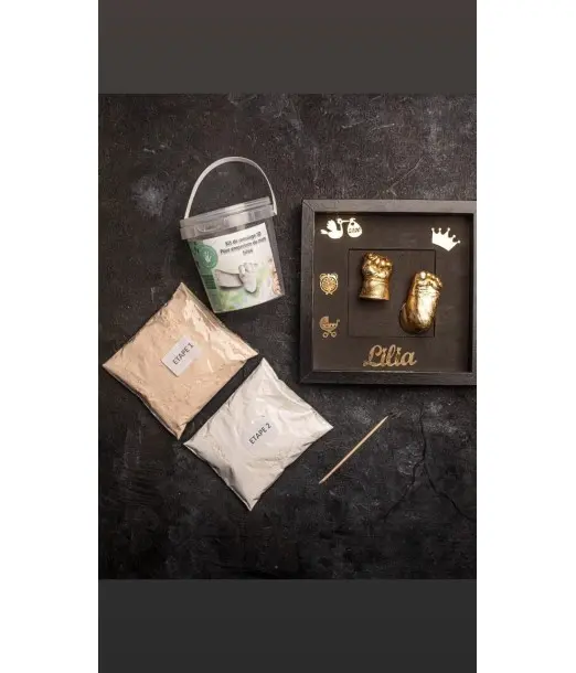 Kit de Moulage 3D Pour Main Bébé - Maroc