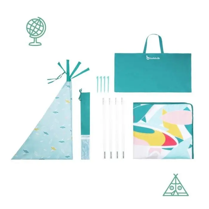 Badabulle Tipi Jungle Anti-UV Pour Enfant - Badabulle Maroc