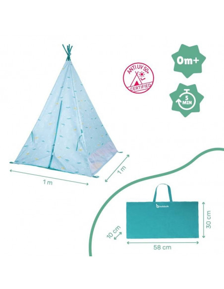 Badabulle Tipi Jungle Anti-UV Pour Enfant - Badabulle Maroc