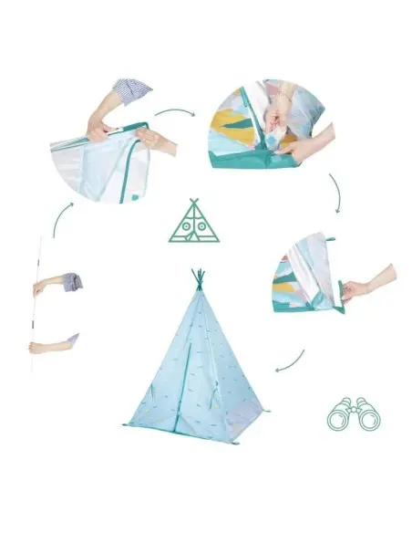 Badabulle teepee jungle UV-protective for child — photo 4