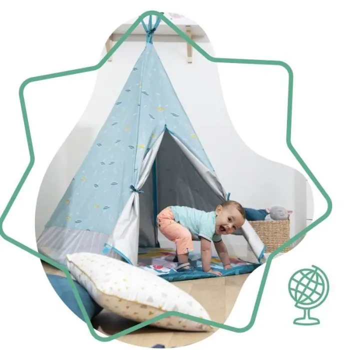 Badabulle Tipi Jungle Anti-UV Pour Enfant - Badabulle Maroc