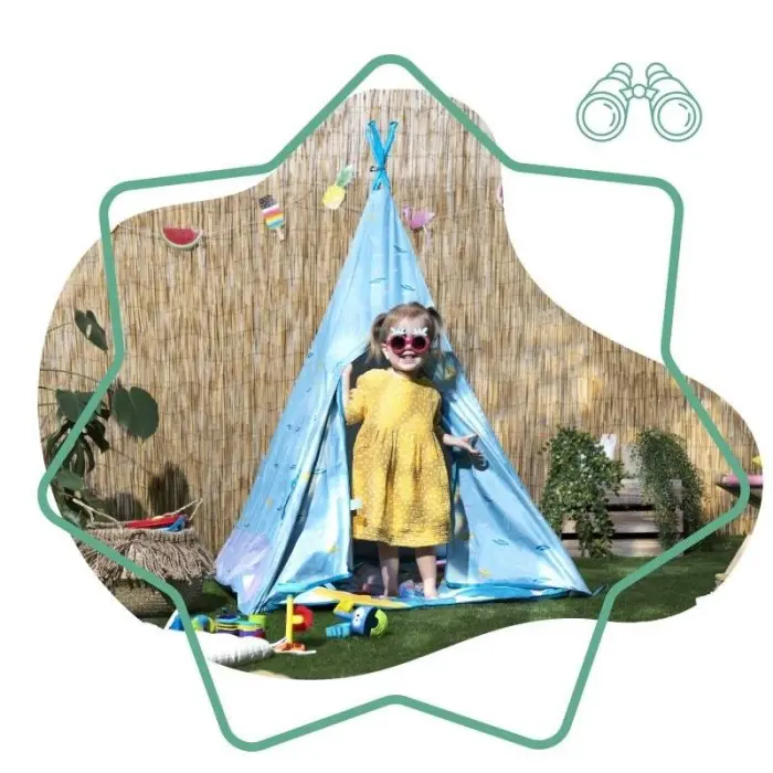 Badabulle Tipi Jungle Anti-UV Pour Enfant - Badabulle Maroc