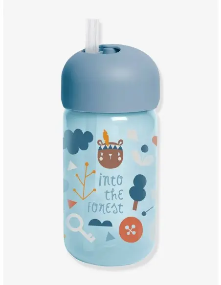 Suavinex learning cup with straw 340 ml Blue 18m+