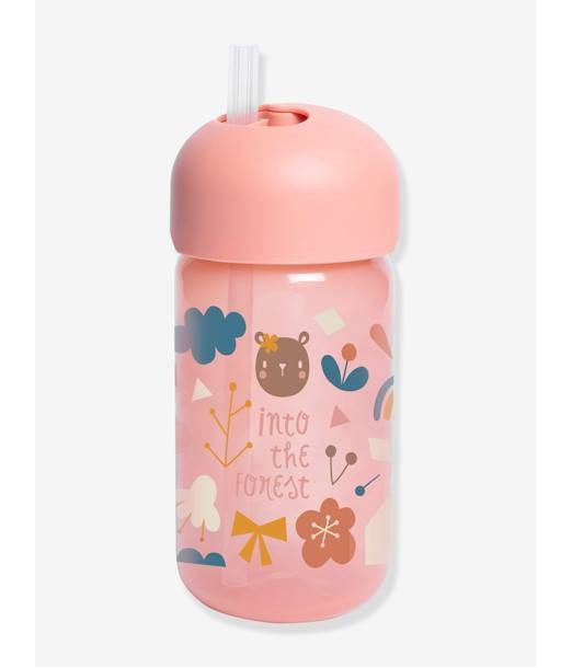Suavinex Tasse d'apprentissage avec paille 340ml Rose 18m+ - 2