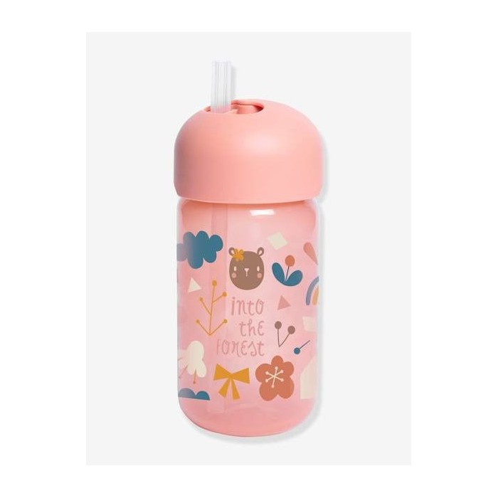 Suavinex Tasse d'apprentissage avec paille 340ml Rose 18m+ -