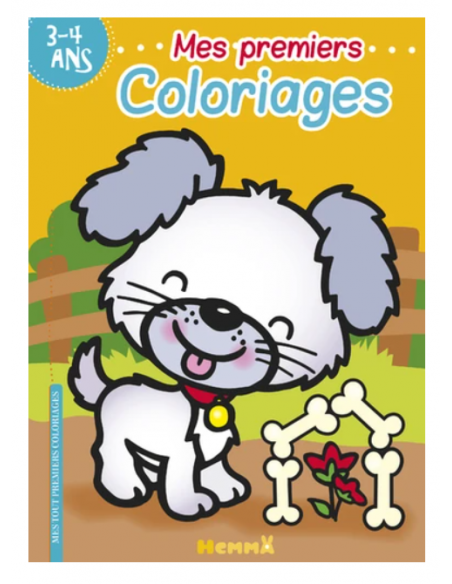 Mes premiers coloriages - Chien - Maroc