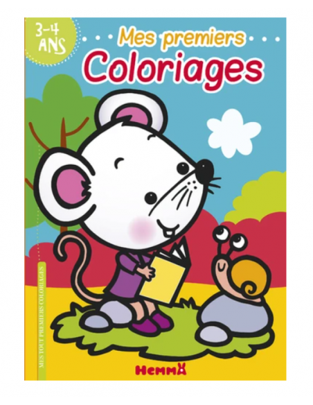Mes premiers coloriages - Souris - Maroc