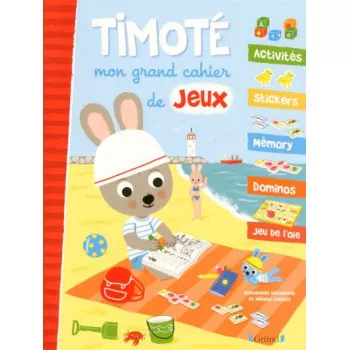 Timoté, mon grand cahier de jeux - Maroc
