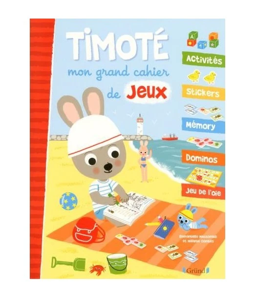 Timoté, my big activity book