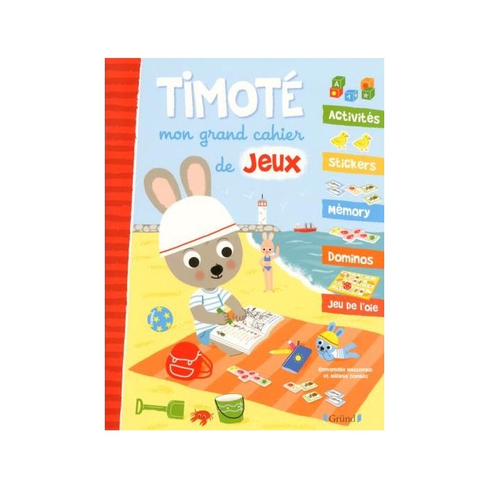 Timoté, mon grand cahier de jeux - Maroc