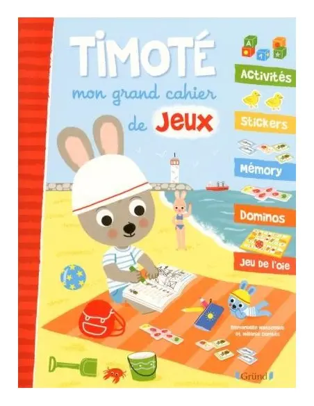 Timoté, my big activity book